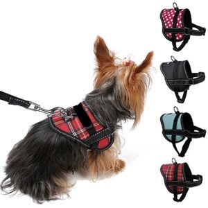 NWT Tiny Dog Harness w/Velcro sign option attached